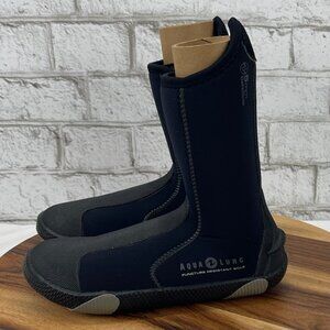 Aqua Lung Ergo 5mm Puncture Resistant Womans Sz. 6 Side Zip Neoprene Scuba Boots